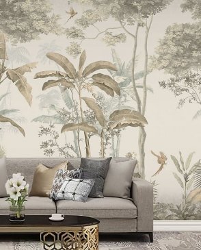 Фрески с листьями для спальни Wallpaper part 1 AF953-COL3 изображение 1