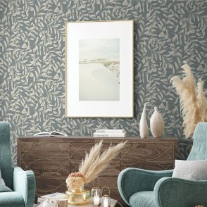 Обои для спальни мятные Grasslands GL21804 изображение 2