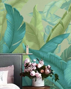 Фрески с листьями для спальни Wallpaper part 1 AF956-COL6 изображение 1