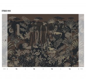 Российские Обои черные Etude vol. 2 ETD22-010 изображение 1