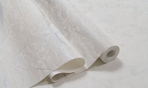 Обои Артекс, Wall Up, Grandeco однотонные, под штукатурку белые светлые Luxury 11185-01 изображение 3