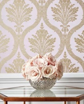 Обои THIBAUT Damask Resource 4 с восточным рисунком Damask Resource 4 T89162 изображение 2