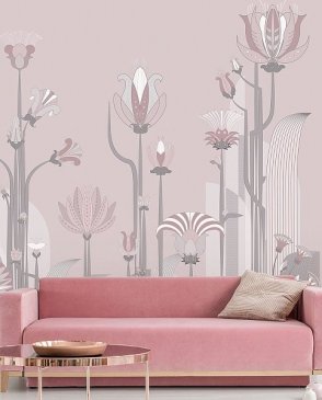 Фрески флизелиновые розовые Fantasy AF2173-COL5 изображение 1