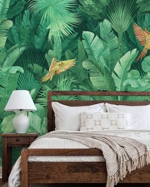 Фрески с листьями для спальни Wallpaper part 1 AF961-COL5 изображение 1