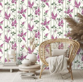 Обои с листьями для спальни Botanical 115-5013 изображение 2