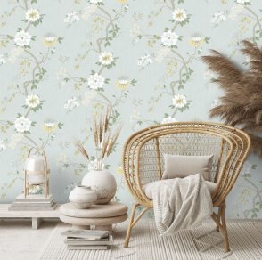 Обои с листьями для спальни Botanical 115-8025 изображение 1