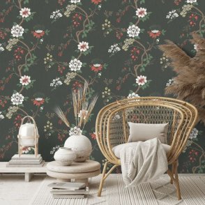 Обои с листьями для спальни Botanical 115-8026 изображение 1