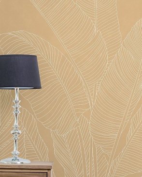 Фрески с листьями для спальни Line Art AF2154-COL2 изображение 1