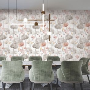 Обои флизелиновые с цветами Caviar VR1538 изображение 2