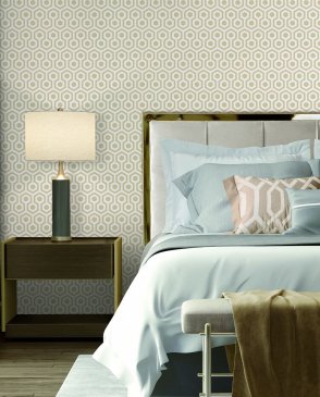 Обои DID с геометрическим рисунком для спальни Trend Art R75029-2 изображение 1