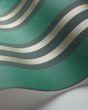 Обои COLE & SON Marquee Stripes зеленые Marquee Stripes 110-1002 изображение 1