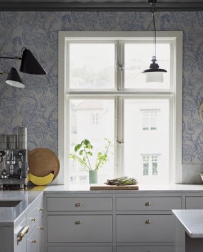 Шведские Обои для гостиной серые Swedish Designers 2065 изображение 2