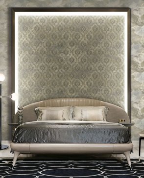 Обои Decori & Decori с дамаском для спальни Carrara 2 83646 изображение 1