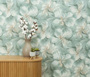 Обои зеленые Aurora 12244-18 изображение 1