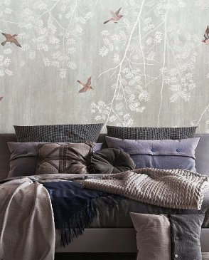 Фрески Affresco с птицами для спальни Wallpaper part 2 JK43-COL1 изображение 1
