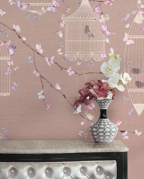 Фрески Affresco панно розовые Wallpaper part 2 JK32-COL1 изображение 1