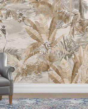 Фрески панно с листьями Wallpaper part 2 AF958-COL3 изображение 1