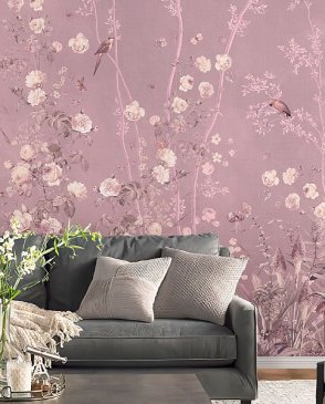 Фрески Affresco панно розовые Wallpaper part 2 AF955-COL3 изображение 1