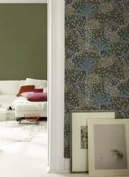 Обои зеленые темные Salsa 464900 изображение 1