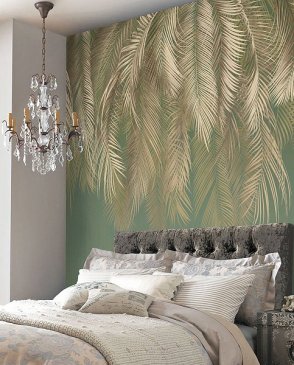 Фрески для спальни зеленые Wallpaper part 2 AF952-COL3 изображение 1