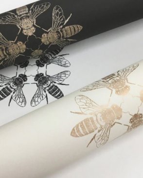Обои с бабочками, насекомыми 2022 года Black&White Resource Library ON1642 изображение 1
