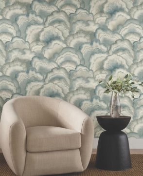 Обои для спальни мятные Candice Olson Natural Discovery NT6184 изображение 2