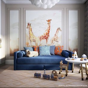 Фрески зеленые Сказки Affresco OF601-COL2 изображение 1