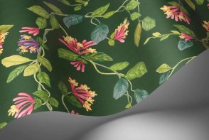 Обои с цветами темные Hummingbirds Cream 124-3019 изображение 4