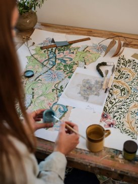 Обои Morris&Co The Unfinished Works The Unfinished Works 217577 изображение 4