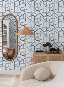 Обои с геометрическим рисунком Whimsy 4135-25849 изображение 1