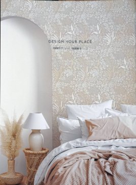 Обои синие Rebecca 15008-9 изображение 2