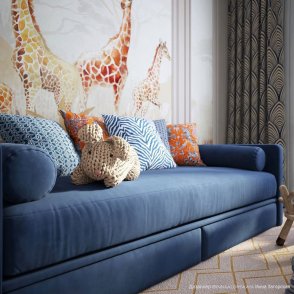 Фрески зеленые Сказки Affresco OF601-COL2 изображение 2