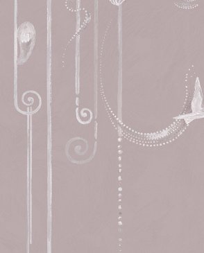 Фрески с птицами розовые Two VR0017-S1 изображение 1