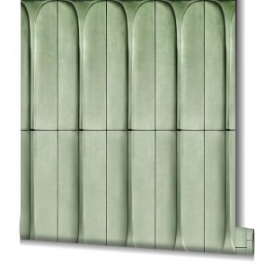 Обои для гостиной зеленые светлые Shades Iconic 34476 изображение 2