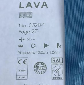 Немецкие Обои Marburg Lava виниловые Lava 35207 изображение 1