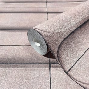 Обои с геометрическим рисунком для спальни Shades Iconic 34479 изображение 2