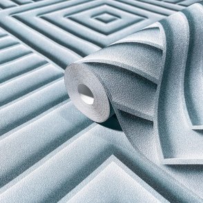 Обои для коридора, для прихожей голубые Shades Iconic 34482 изображение 3