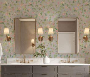 Обои флизелиновые разноцветные Hummingbirds Cream 124-3017 изображение 1