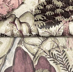 Обои с листьями разноцветные Caviar VR1556 изображение 1