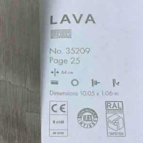 Немецкие Обои Marburg Lava виниловые Lava 35209 изображение 3