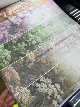 Фрески фотообои с листьями Wallpaper part 3 Forest AF2310-COL1 изображение 3