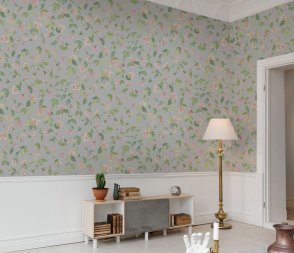 Обои флизелиновые разноцветные Hummingbirds Cream 124-3017 изображение 2