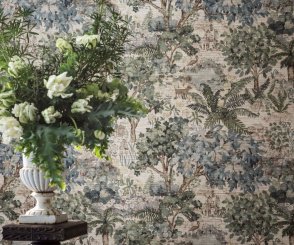 Обои Sanderson, Borastapeter с животными, с сюжетным рисунком, детские для девочек, для малышей Highgrove 217491 изображение 2