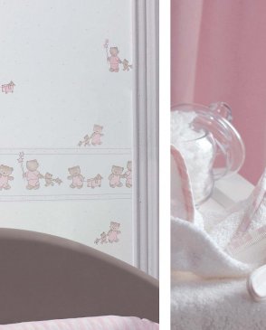 Обои LUTECE для детской розовые Tartine et Chocolat 12091703 изображение 1