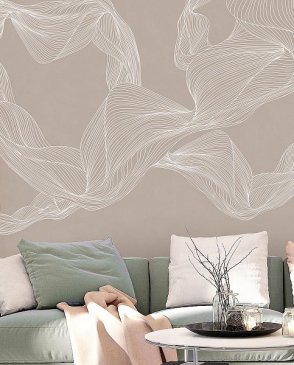 Фрески с линиями для спальни Line Art AF2108-COL4 изображение 1