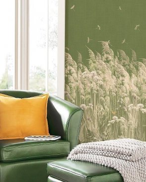 Фрески панно зеленые Art Fabric OFA1120-COL5 изображение 1