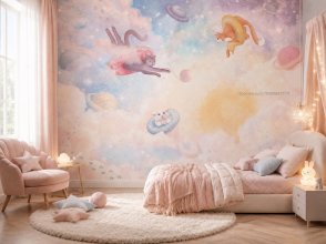 Фрески детские для девочек Fly Dream 23238 изображение 1