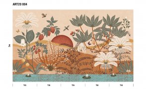 Обои оранжевые Пейзаж vol. 2 ART20-004 изображение 1