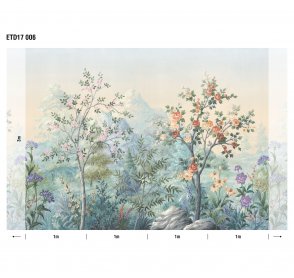 Обои в стиле Шинуазри Etude vol. 2 ETD17-006 изображение 1