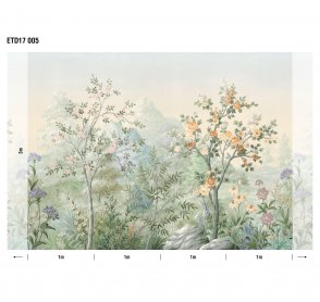 Обои в стиле Шинуазри Etude vol. 2 ETD17-005 изображение 1